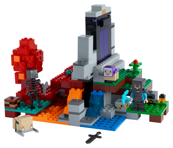 LEGO® Minecraft™ 21172 Zničený portál