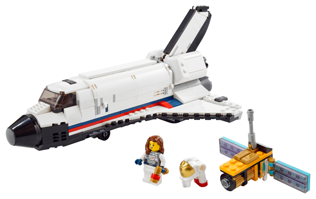 LEGO CREATOR 31117 Vesmírné dobrodružství s raketoplánem