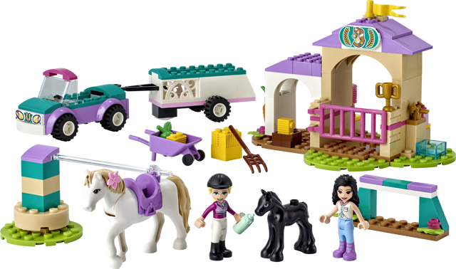 LEGO® Friends 41441 Auto s přívěsem a výcvik koníka