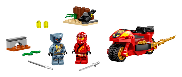 LEGO® NINJAGO® 71734 Kaiova motorka s čepelemi