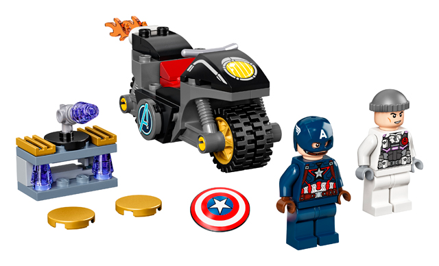 LEGO® Marvel Avengers 76189 Captain America vs. Hydra