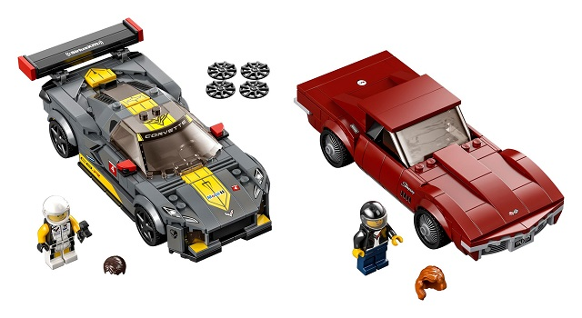 LEGO® Speed Champions 76903 Chevrolet Corvette C8.R a 1968 Chevrolet Corvette