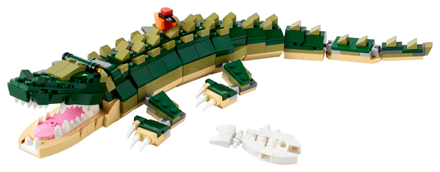 LEGO CREATOR 31121 Krokodýl