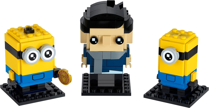 LEGO® BrickHeadz 40420 Gru, Stuart a Otto