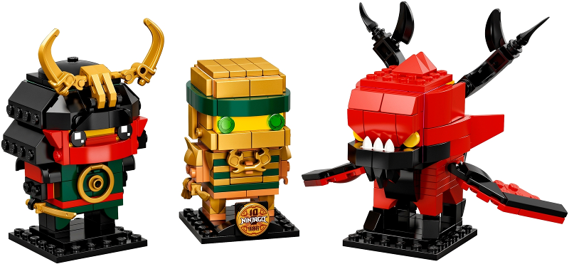 LEGO® Ninjago 40490 10 BrickHeadz