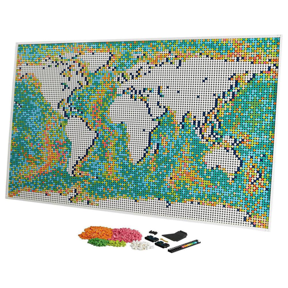 LEGO® Art 31203 Mapa světa 11