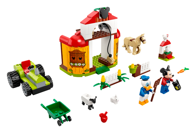 LEGO® Mickey and Friends 10775 Myšák Mickey a Kačer Donald na farmě