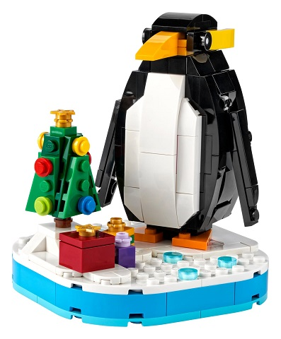 LEGO 40498 Vánoční tučňák