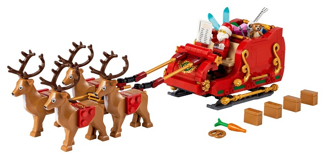 LEGO 40499 Santovy sáně