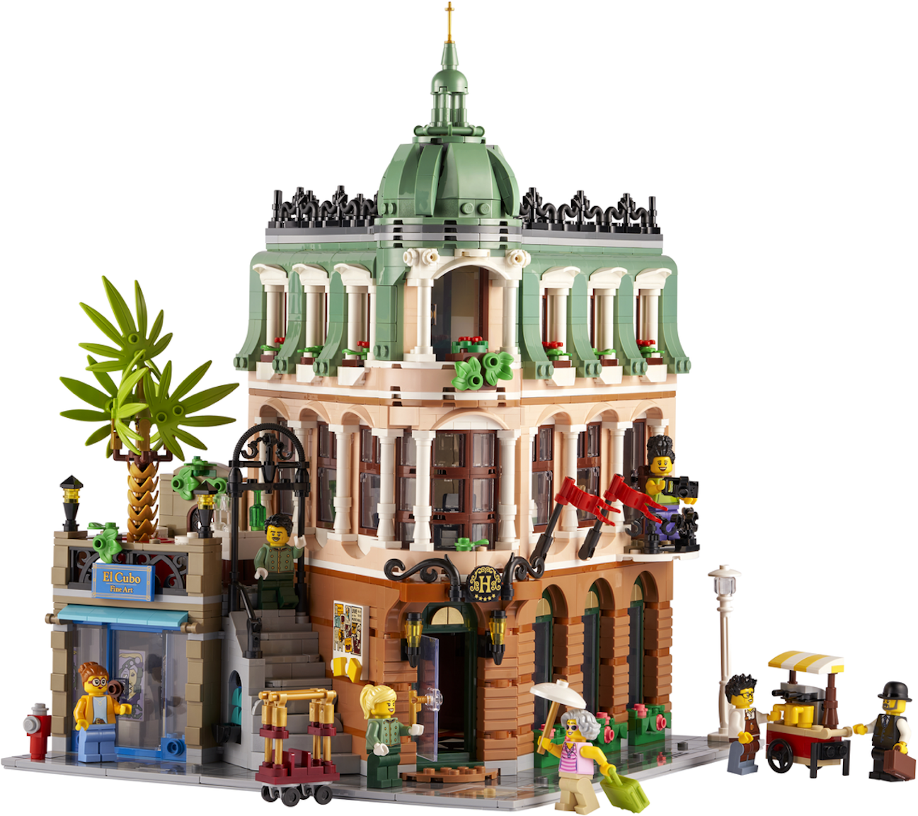 LEGO Creator Expert 10297 Butikový hotel - Mírně poškozená krabice