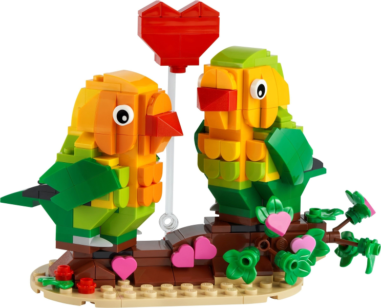 LEGO 40522 Valentýnské hrdličky