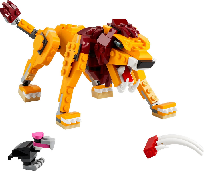 Lego CREATOR 31112 Divoký lev