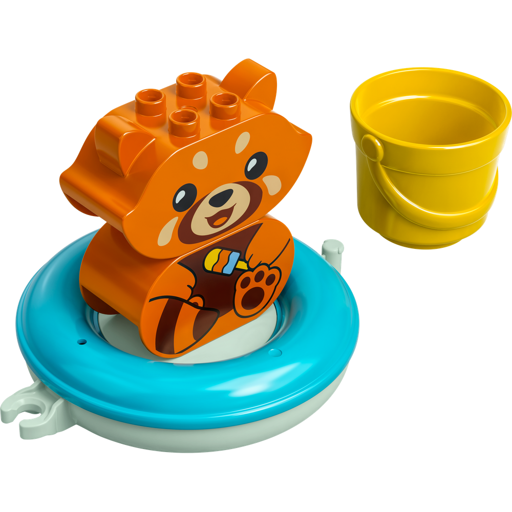LEGO® DUPLO® 10964 Legrace ve vaně: Plovoucí panda červená