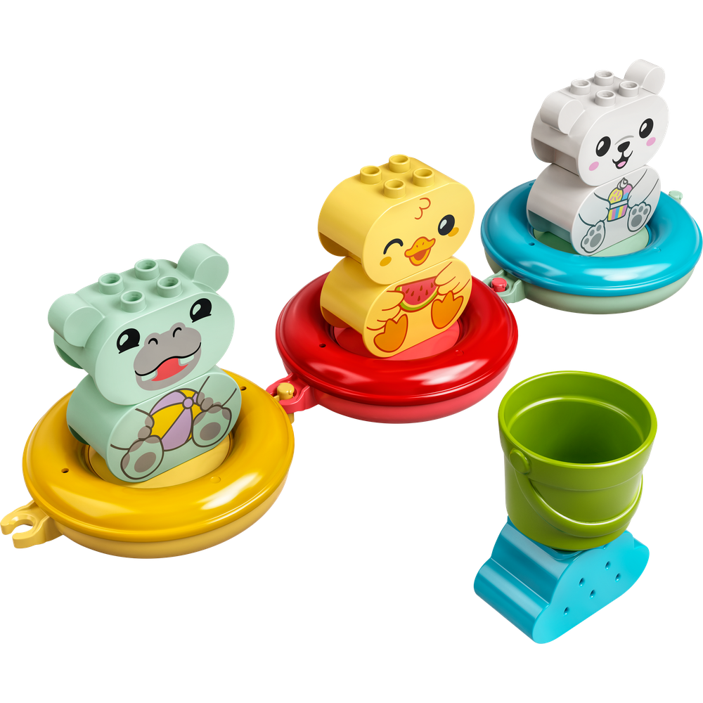 LEGO® DUPLO® 10965 Legrace ve vaně: Plovoucí vláček se zvířátky