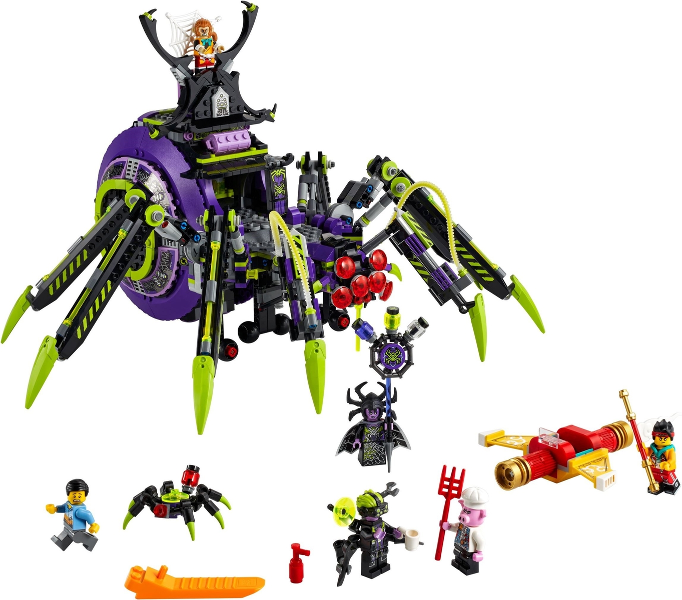 LEGO® Monkie Kid 80022 Pavoučí základna Spider Queen