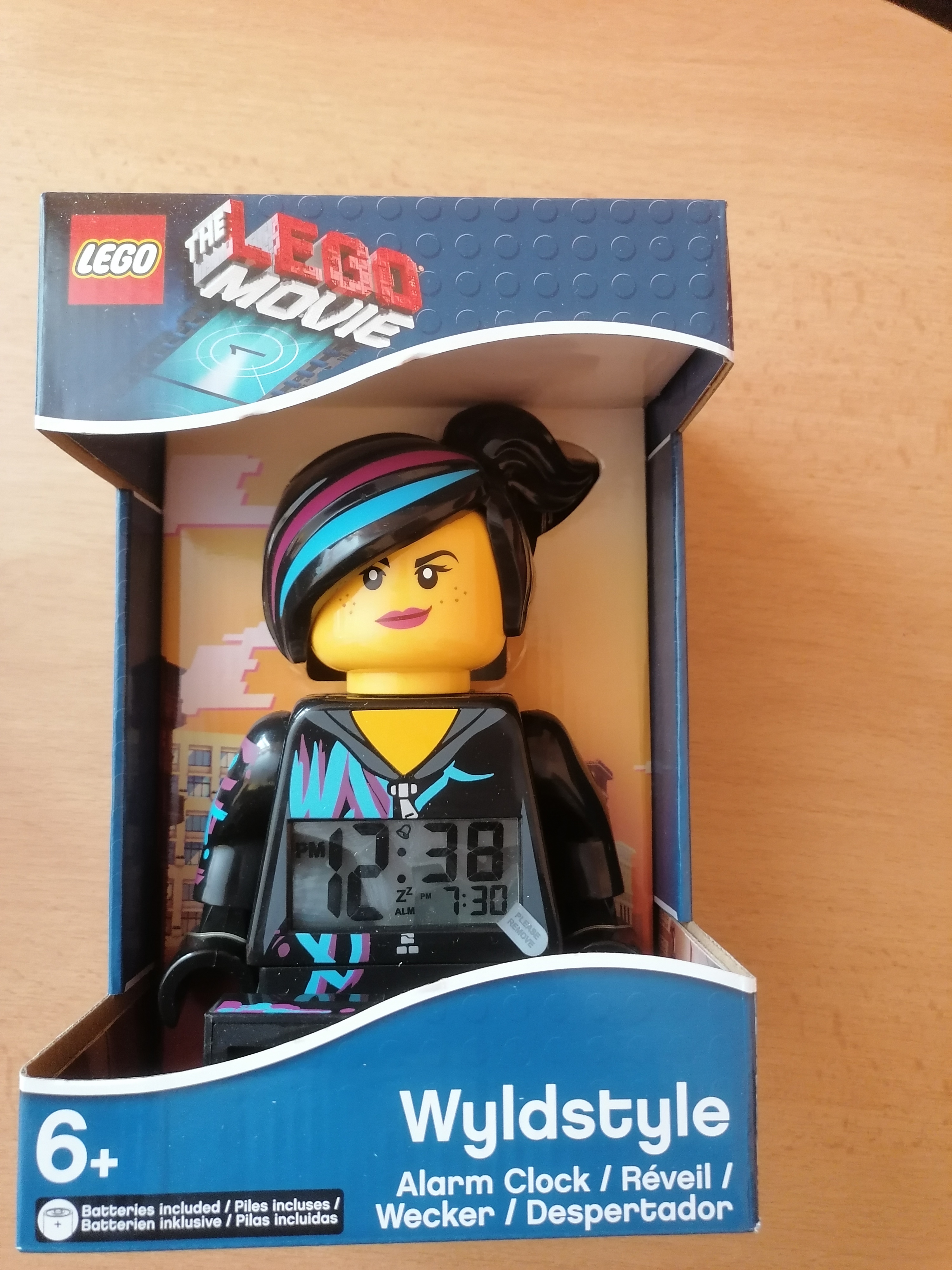 Lego digitální budík 5003026 The LEGO Movie Lucy Wyldstyle