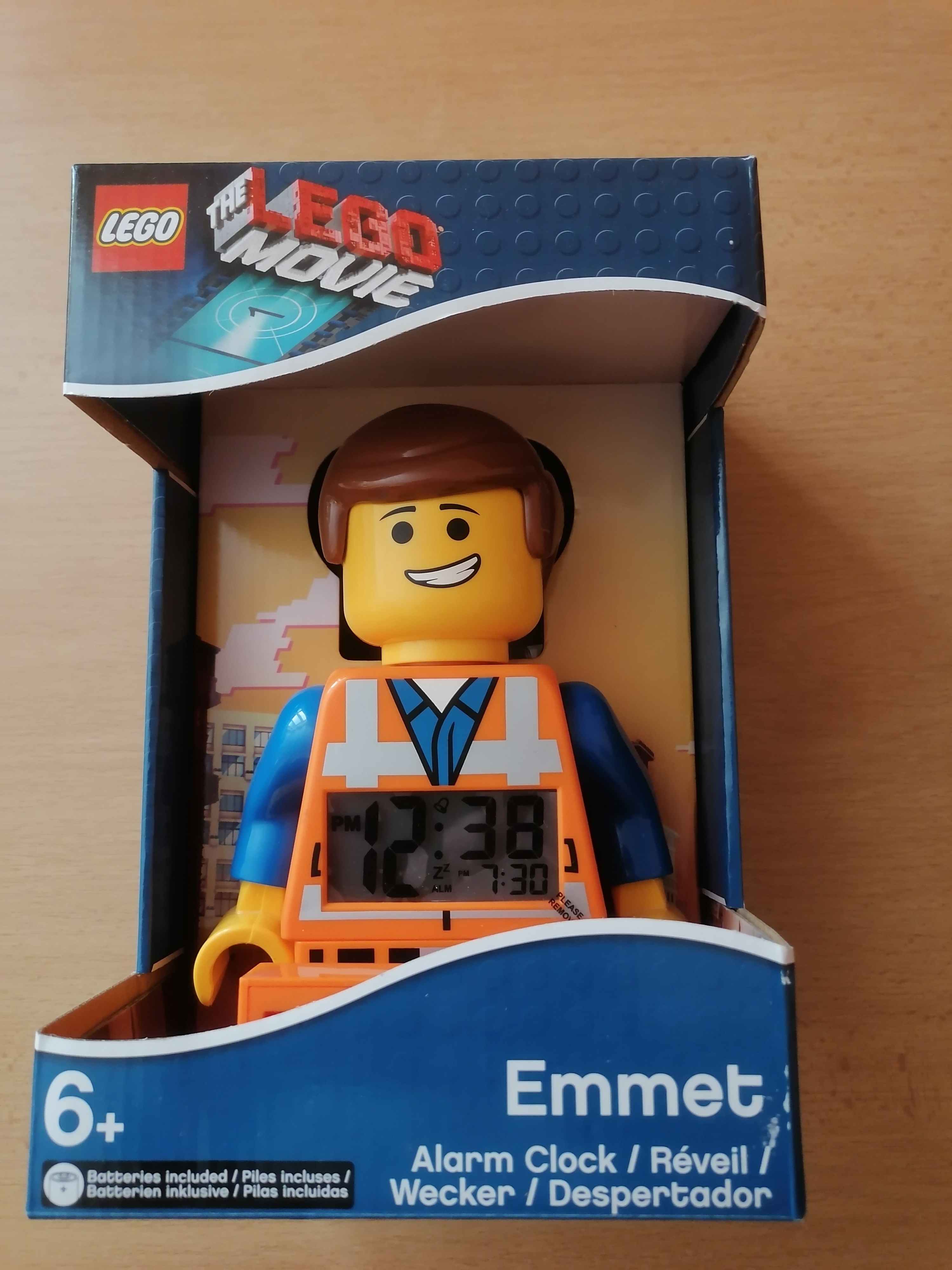 Lego budík 9009945 The LEGO Movie Emmet