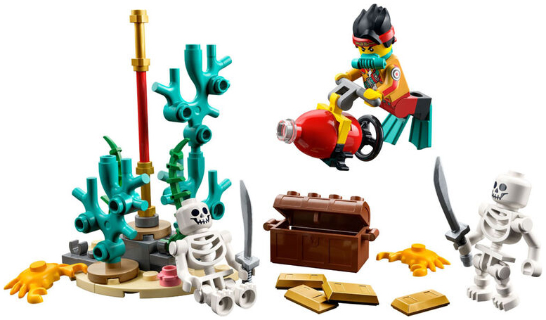LEGO MLEGO® Monkie Kid 30562 Monkie Kidovo podvodní dobrodružství