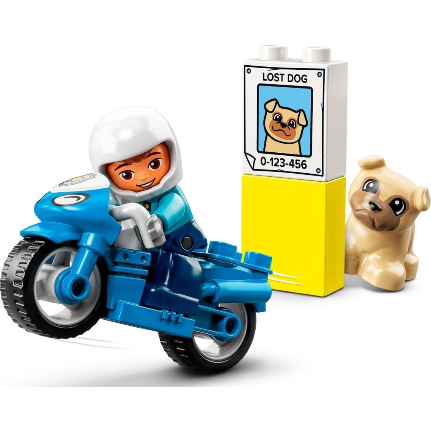 LEGO® DUPLO® 10967 Policejní motorka