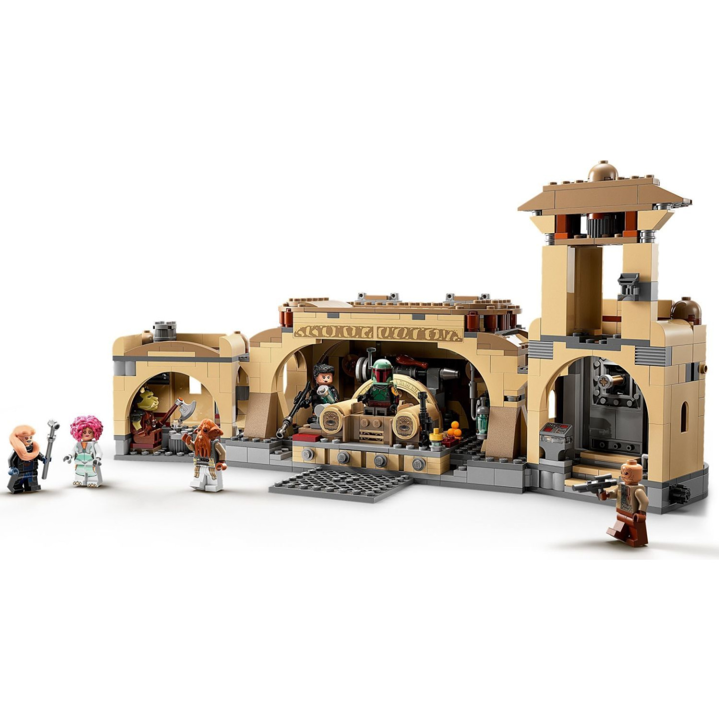LEGO® Star Wars™ 75326 Trůnní sál Boby Fetta