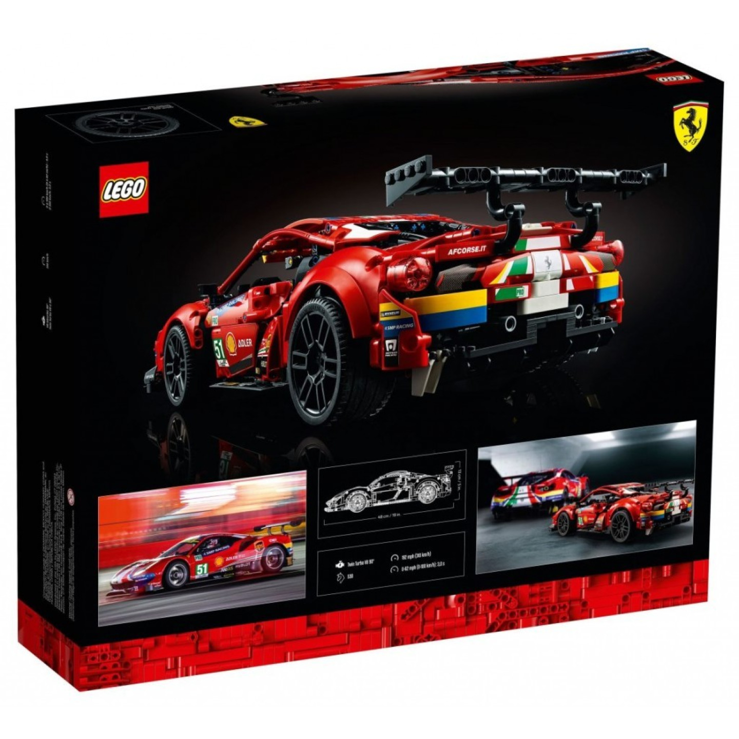 LEGO® TECHNIC 42125 Ferrari 488 GTE „AF Corse #51”