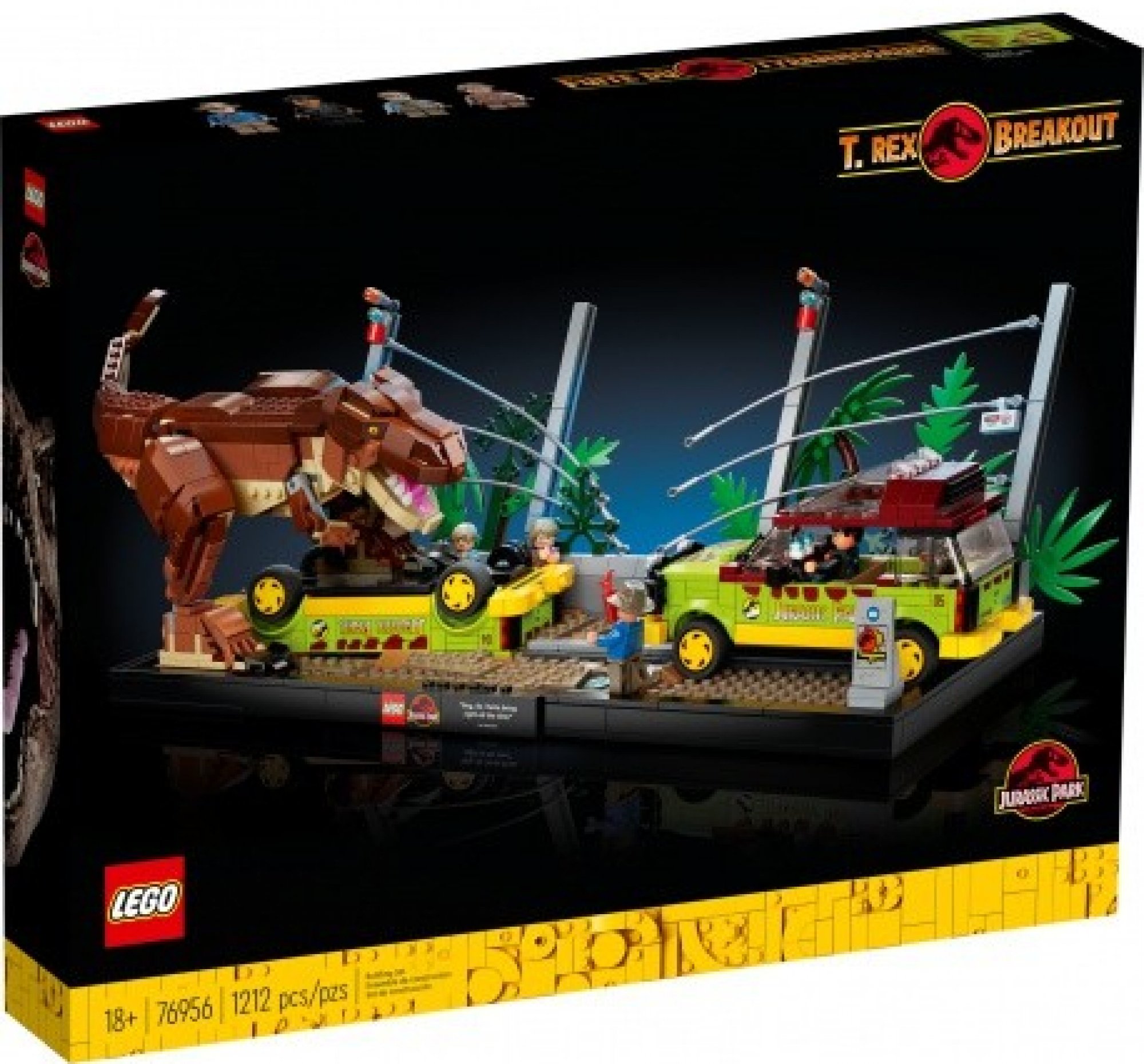 Lego Jurassic World 76956 Útěk T. rexe