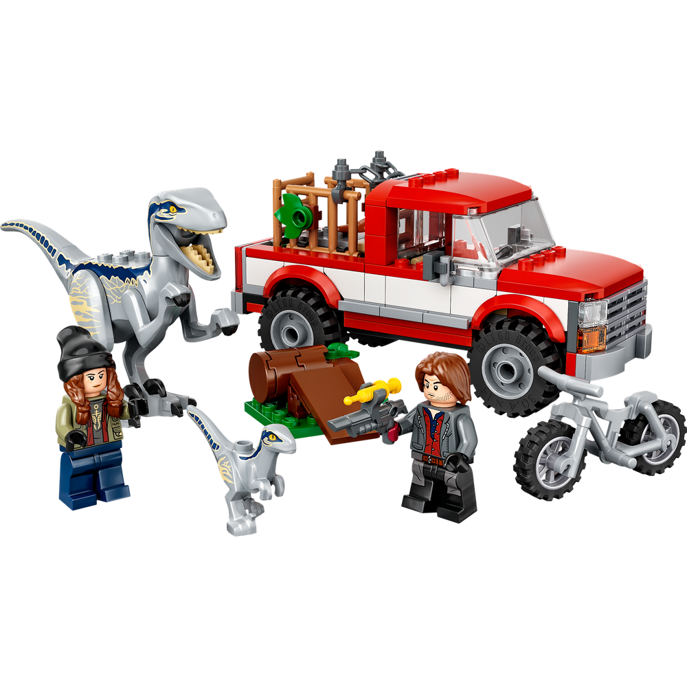 LEGO® Jurassic World 76946 Odchyt velociraptorů Blue a Bety