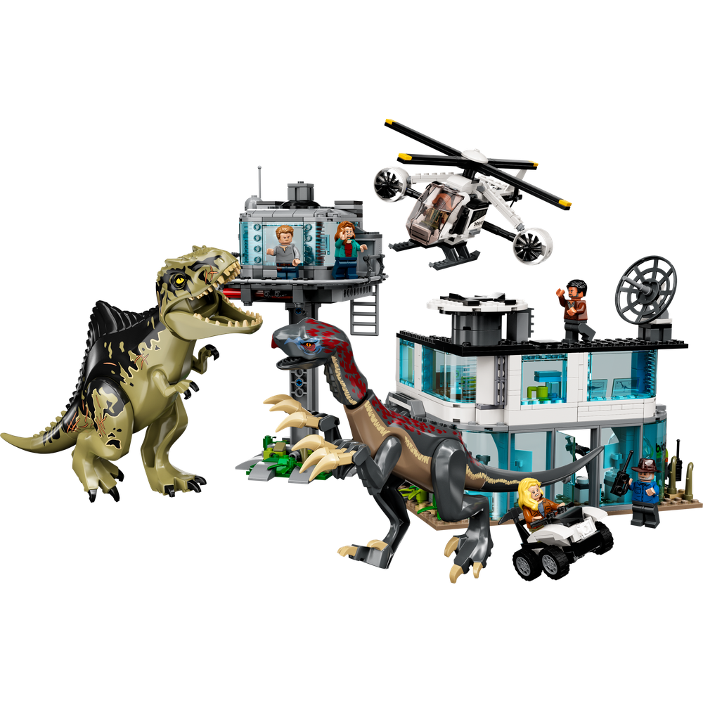 LEGO® Jurassic World 76949 Útok giganotosaura a therizinosaura
