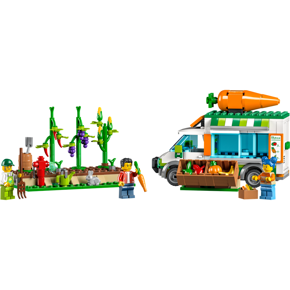 LEGO® CITY 60345 Dodávka na farmářském trhu