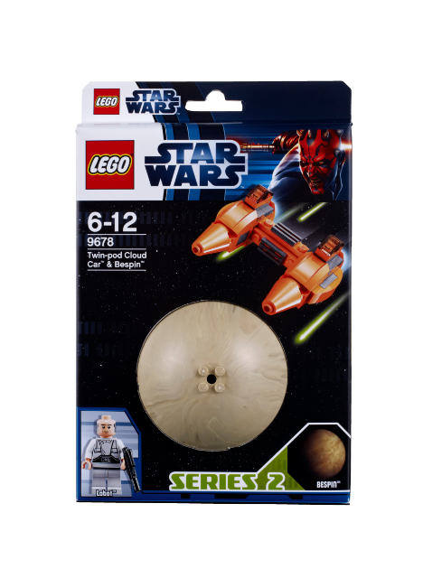 LEGO 9678 STAR WARS Twin-pod Cloud Car & Bespin