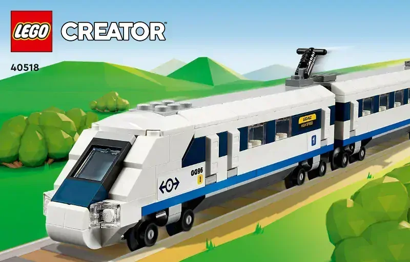 LEGO® Creator 40518 Vysokorychlostní vlak