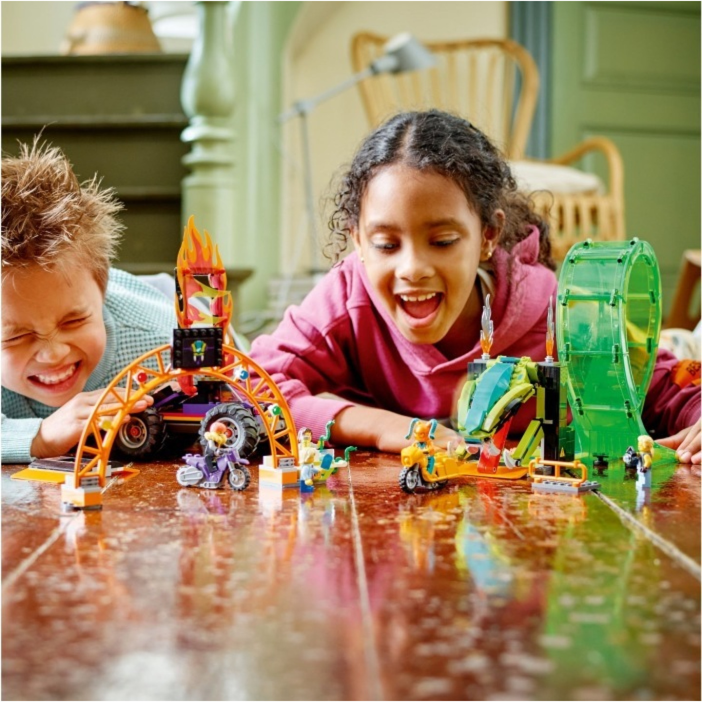 LEGO® CITY 60339 Kaskadérská dvojitá smyčka