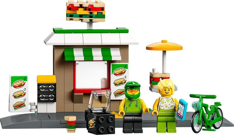 LEGO City 40578 Obchod se sendviči