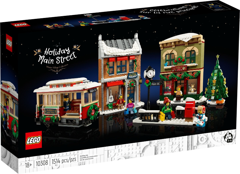 LEGO® ICONS™ 10308 Vánoce na hlavní ulici