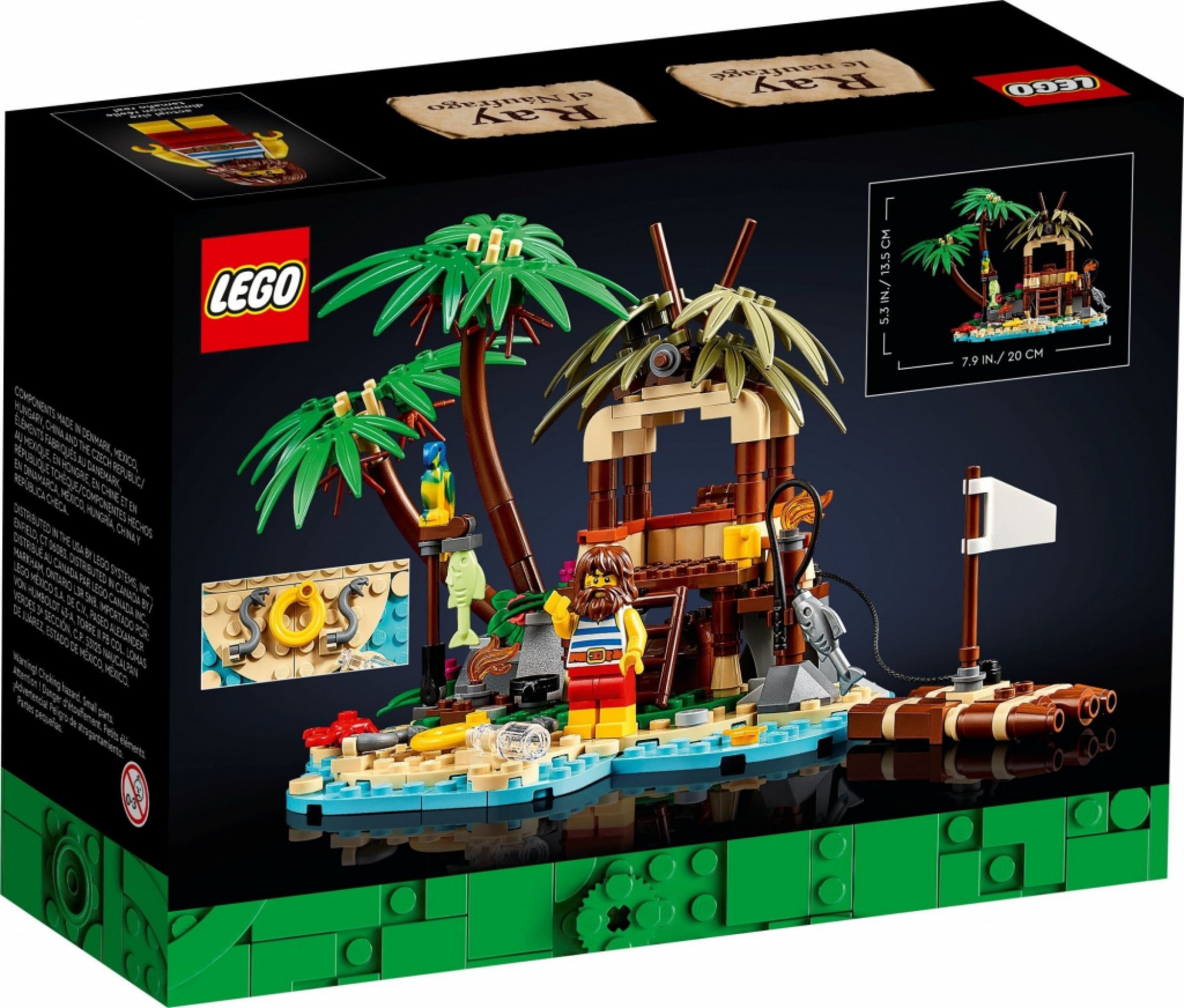 LEGO® Ideas 40566 Trosečník Ray