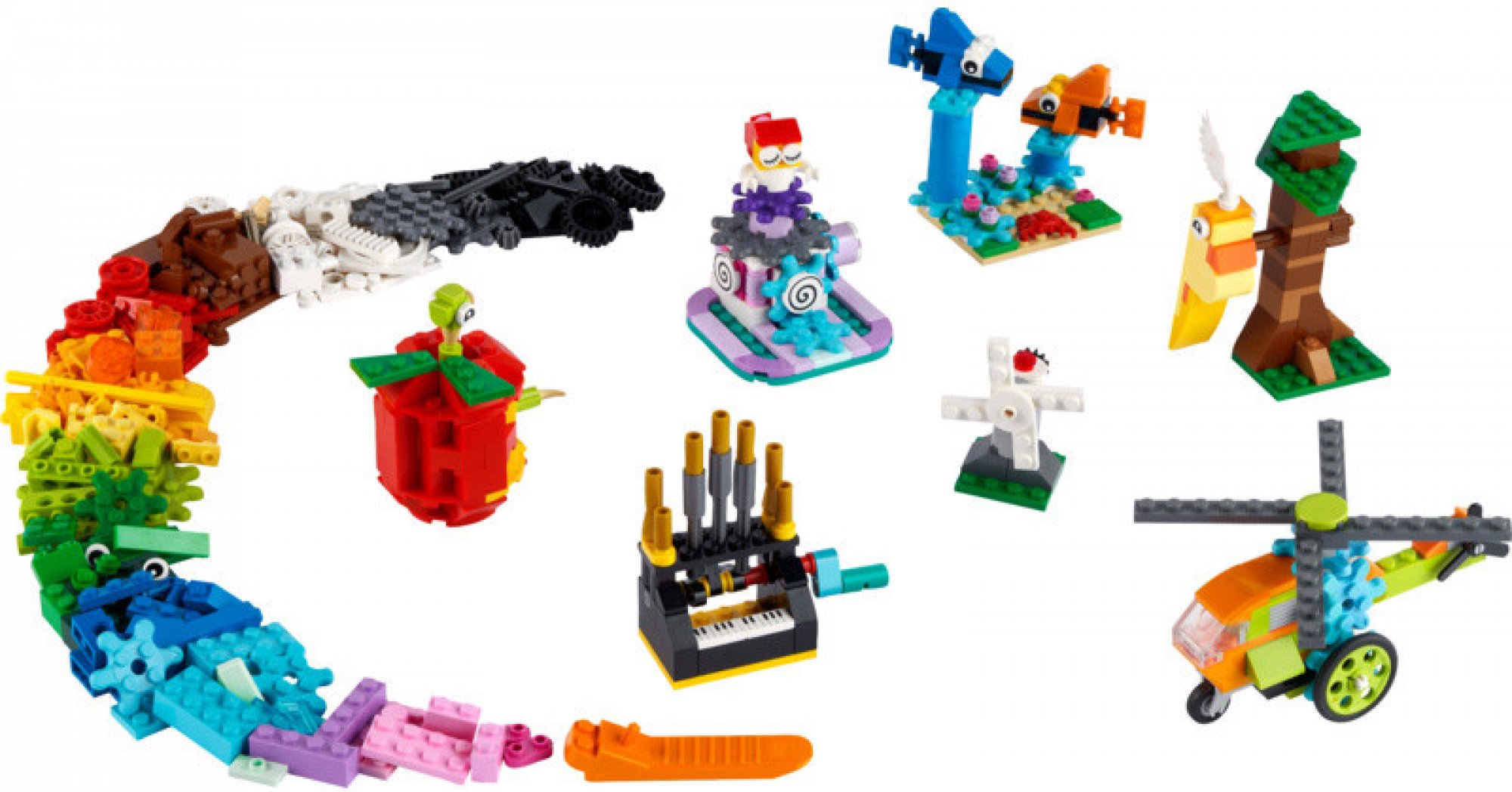 LEGO® Classic 11019 Kostky a funkce
