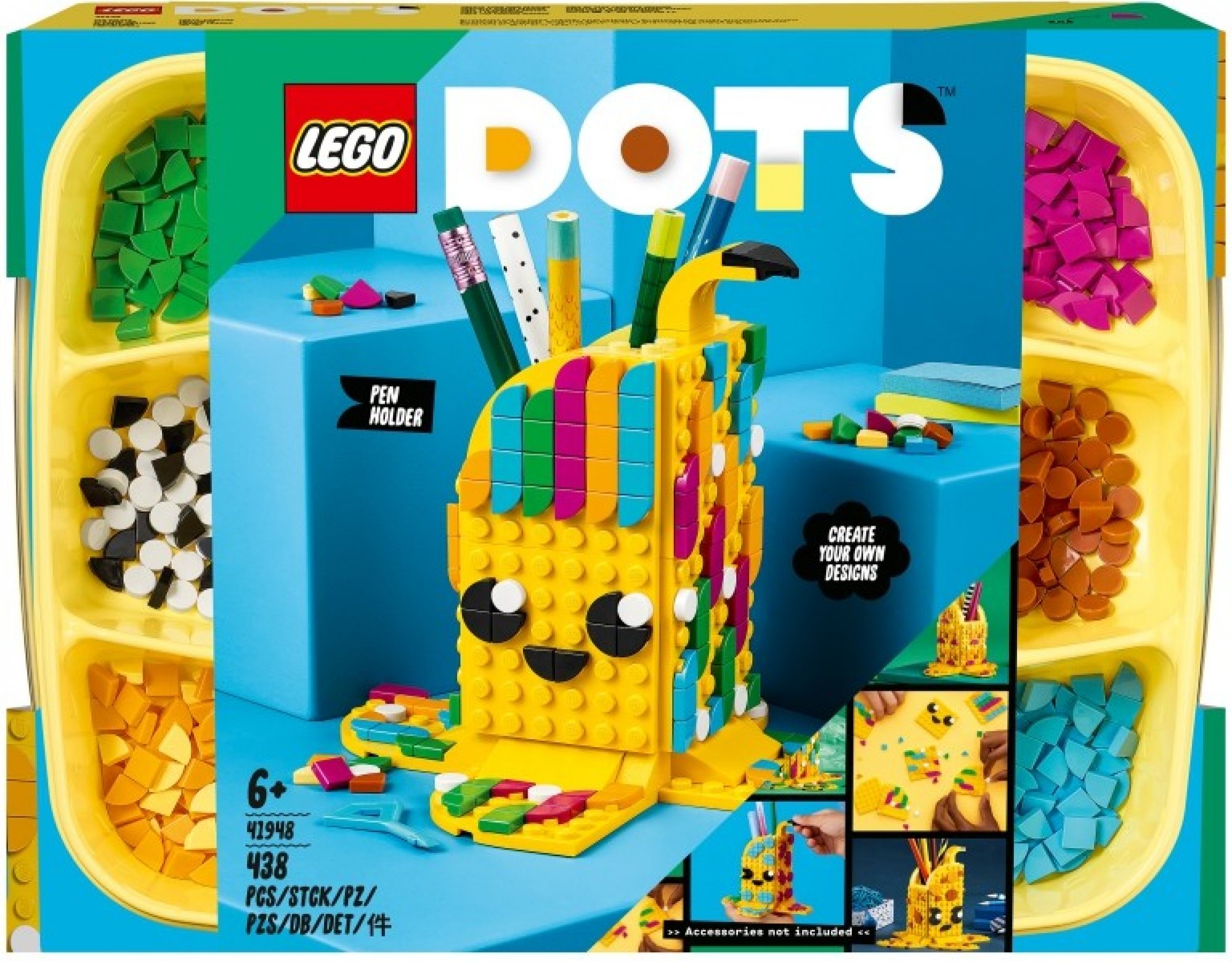 LEGO® DOTS™ 41948 Stojánek na tužky Roztomilý banán