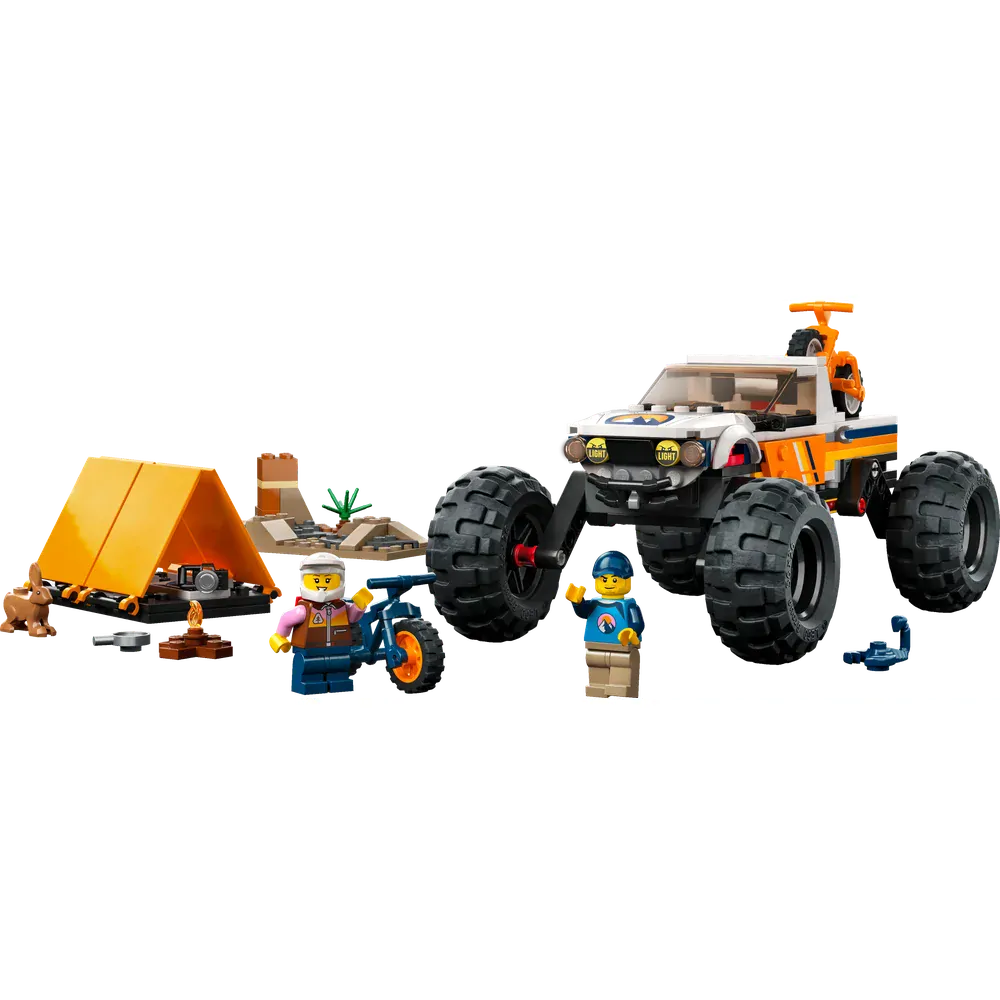 LEGO® CITY 60387 Dobrodružství s teréňákem 4x4