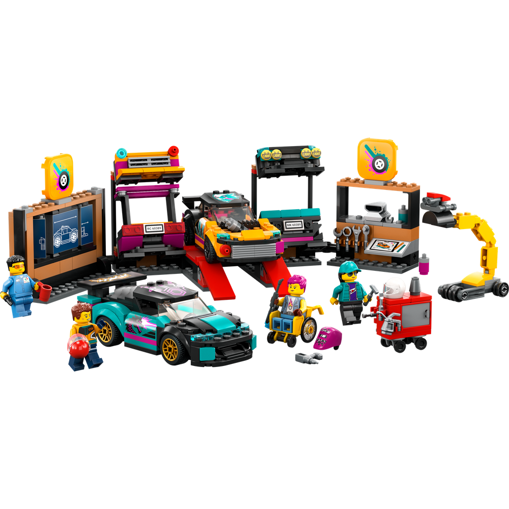 LEGO® CITY 60389 Tuningová autodílna