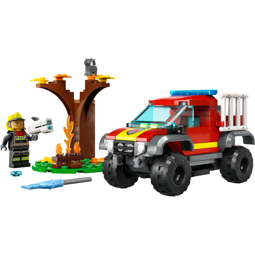 LEGO® CITY 60393 Hasičský tereňák 4x4