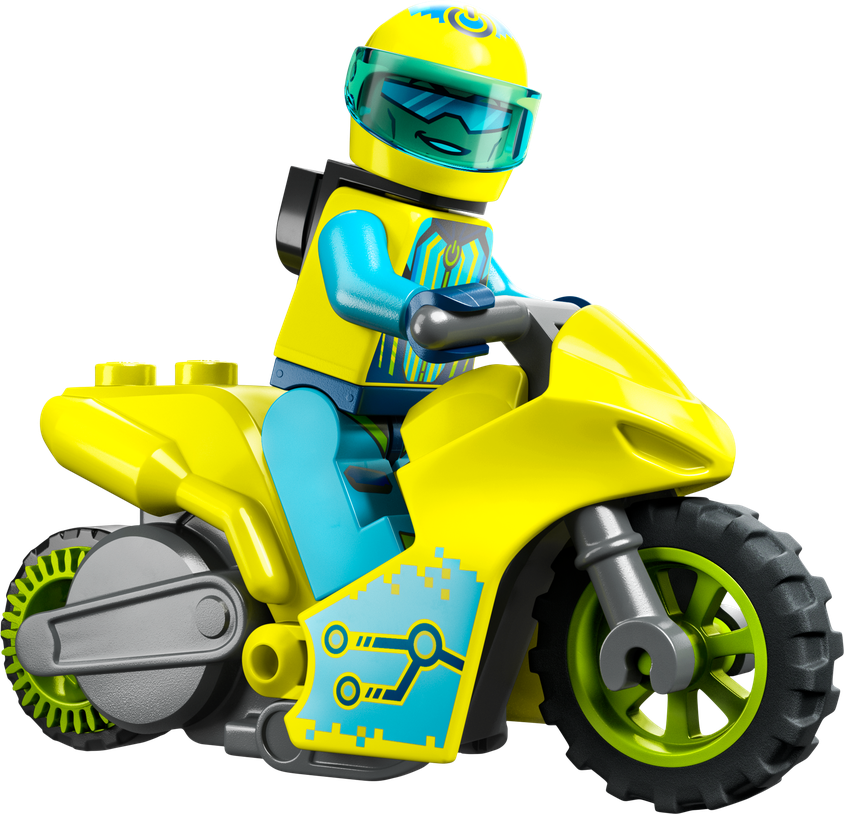 LEGO® CITY 60358 Kaskadérská kybermotorka