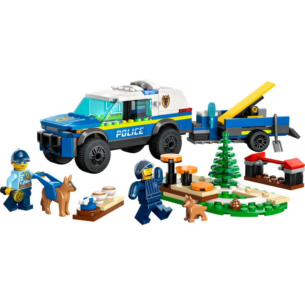 LEGO® CITY 60369 Mobilní cvičiště policejních psů