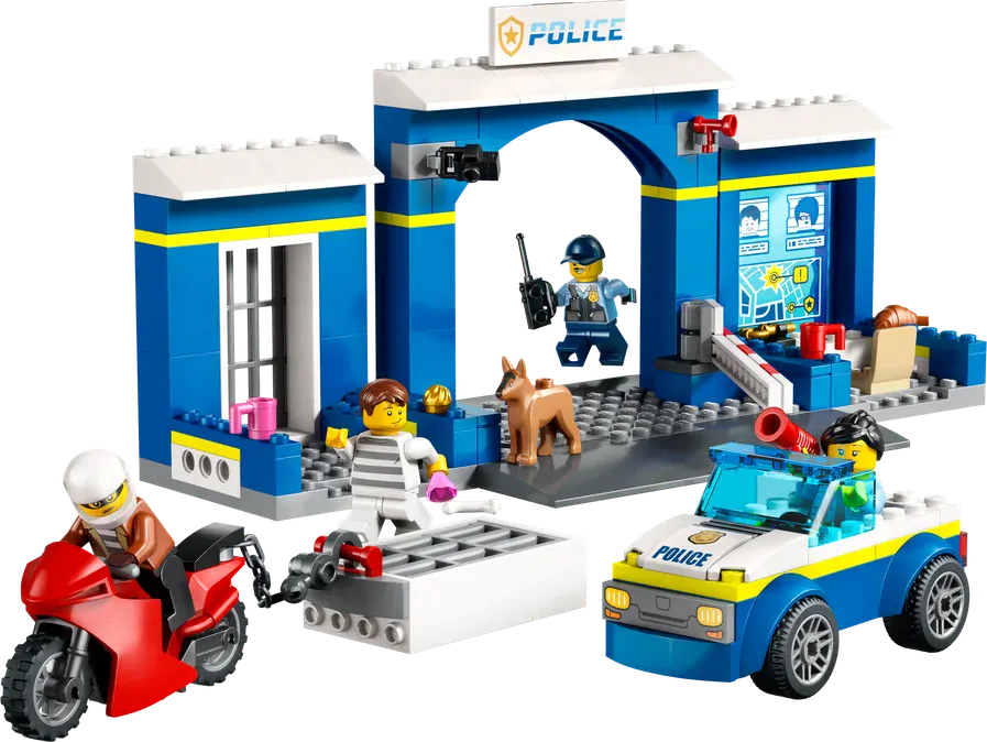 LEGO® CITY 60370 Honička na policejní stanici