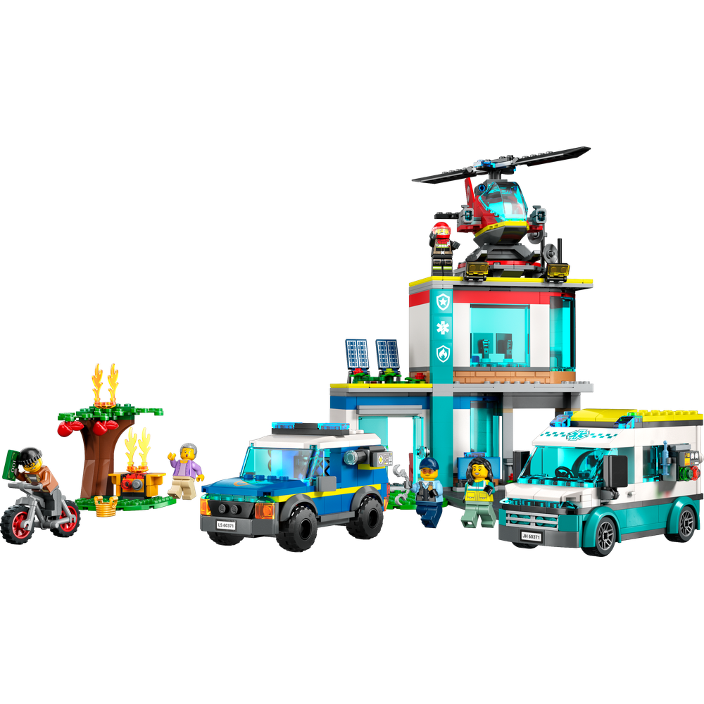 LEGO® CITY 60371 Zásahová centrála
