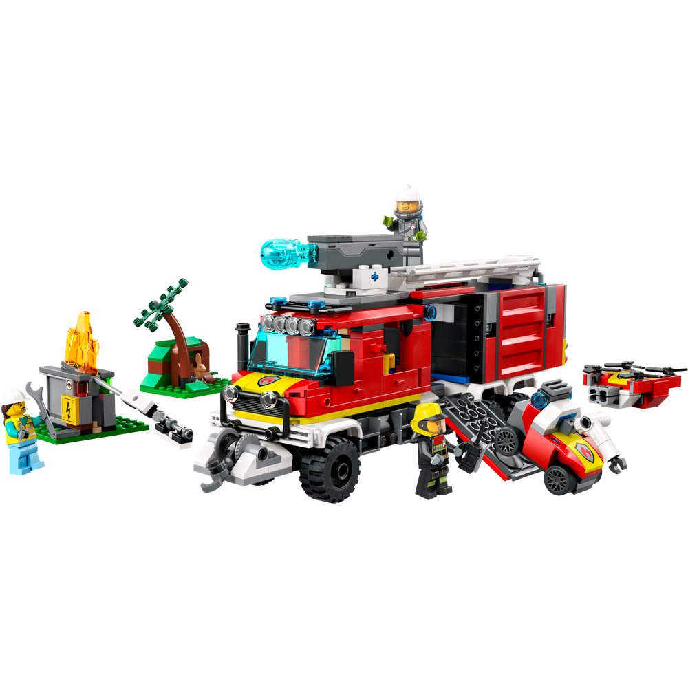 LEGO® CITY 60374 Velitelský vůz hasičů - poničený box