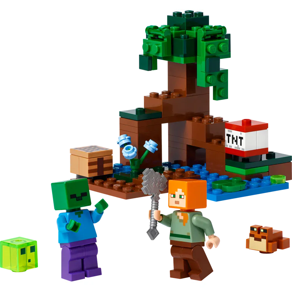 LEGO® Minecraft® 21240 Dobrodružství v bažině