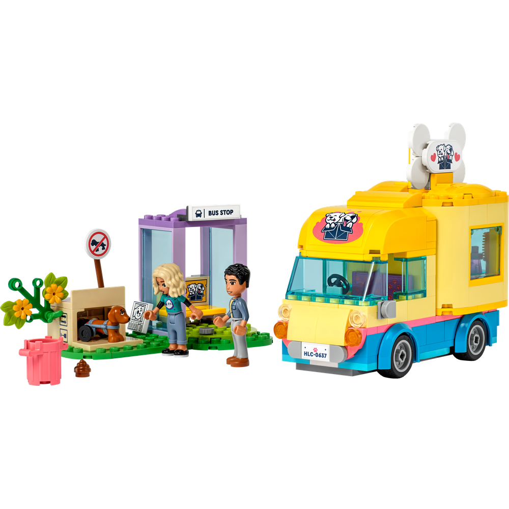 LEGO® Friends 41741 Dodávka na záchranu psů