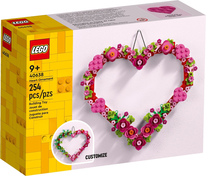 LEGO® 40638 Ozdoba ve tvaru srdce