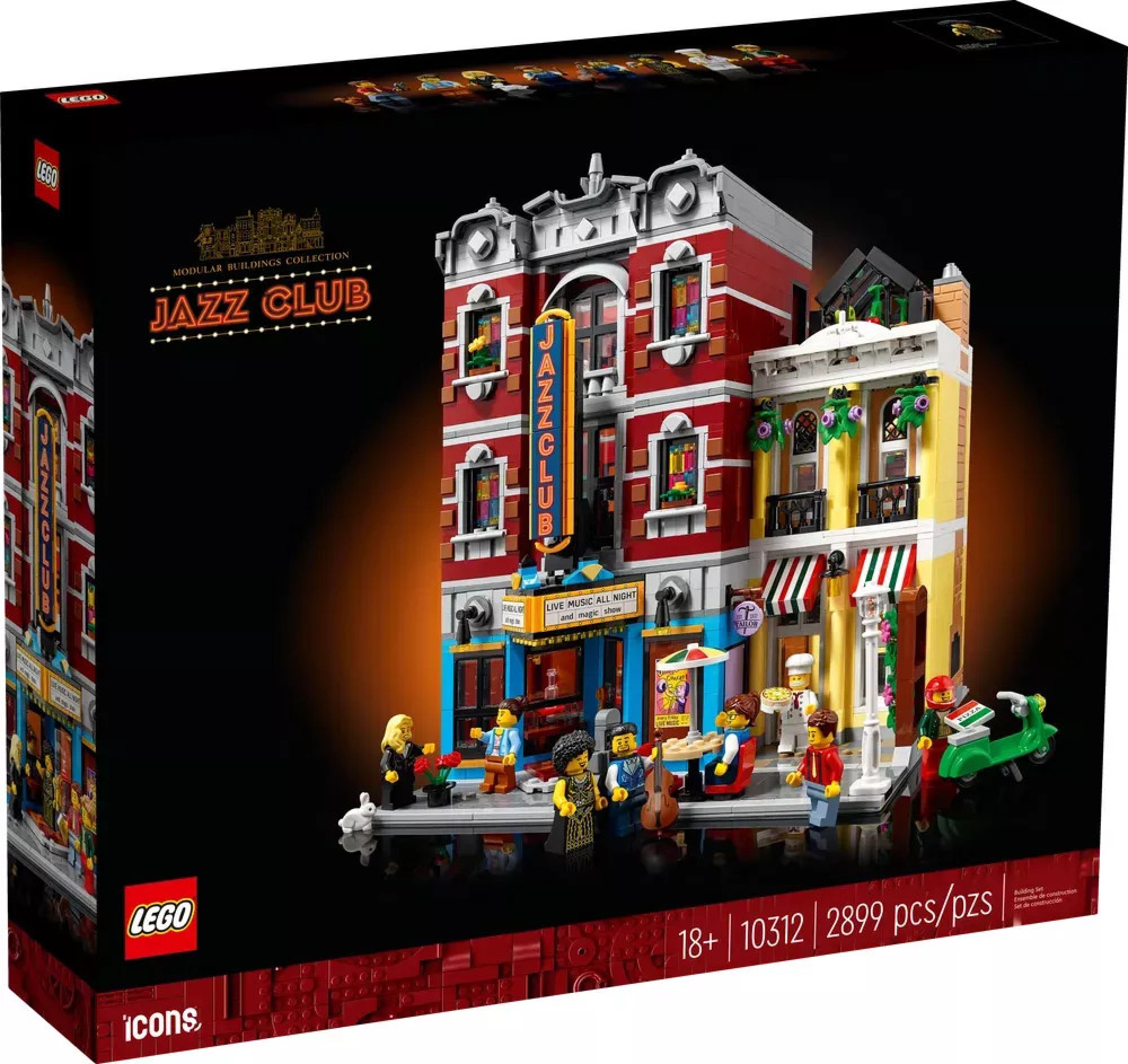 LEGO® 10312 Icons Jazzový klub