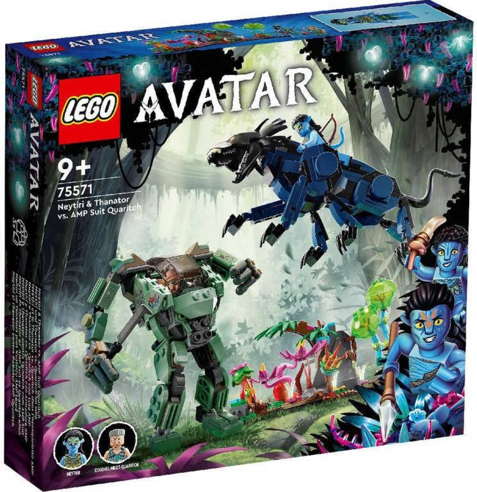 LEGO® Avatar 75571 Neytiri a thanator vs. Quaritch v AMP obleku